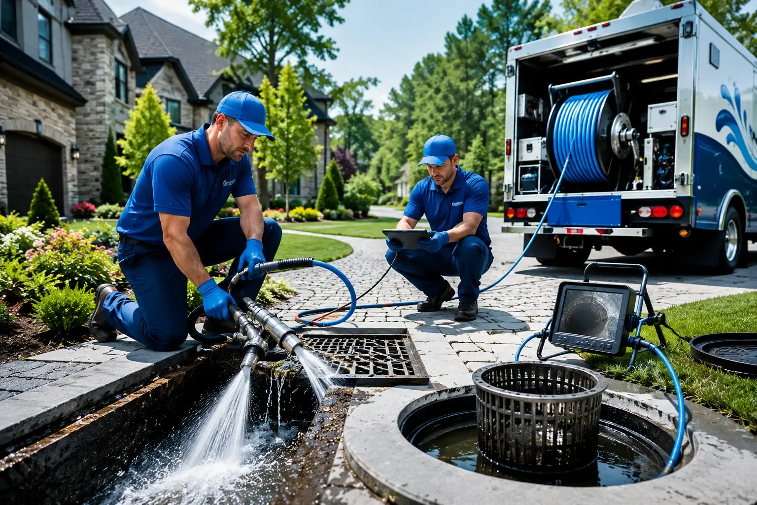 Local outdoor drain cleaning professionals in Three Springs, PA